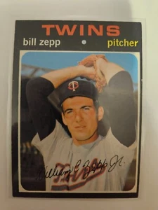 1971 TOPPS BILL ZEPP #271 EX/MT COMBINED SHIPPING - Picture 1 of 2