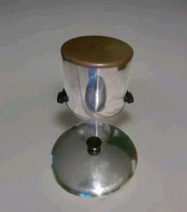 Vintage Revere Ware 8 Qt Stock Pot Copper Bottom 1801 w/Lid USA - Picture 1 of 7