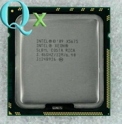Intel Xeon X5675 LGA 1366  CPU Processors 3.06GHZ 12MB 6.4GT/s Six Core - Image 1 of 1