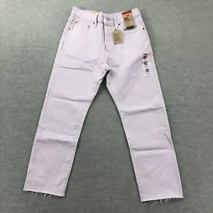 Levi's 501 Original Cropped High Rise Lavendel Jeans Damen Gr. 28x26 (28X25**) - Bild 1 von 21
