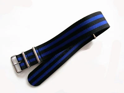 NATO ® Correa Reloj Correa G10 Nylon Balístico Militar RAF Cosido Bond IW SUISSE Foto 1 de 4