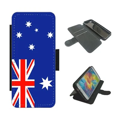 Australian FLAG Wallet Phone Case Cover For iPhone / Samsung Pixel Australia - Image 1 of 4
