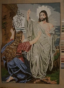 needlepoint Tapestry canvas  Resurrection  Canvas Only 45x60cm Temeljkovic - Picture 1 of 1