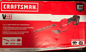 New Craftsman Hedge Trimmer and Grass Shear Kit CMCSS800C1