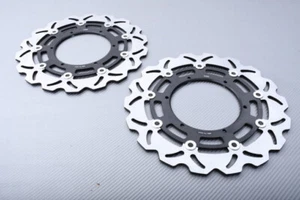 Pair of Wave Floating Front Brake Discs 320mm KTM Duke 690 / 690 R 2015-2019 - Picture 1 of 3