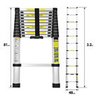 Telescopic ladder folding ladder floor ladder multi-purpose ladder aluminium laying ladder 3.2m