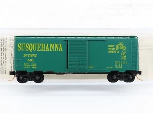 N Scale Kadee Micro-Trains MTL 20300 NYSW Susquehanna "Susie-Q" 40' Box Car #501 - Picture 1 of 8