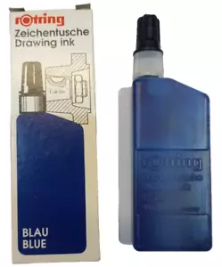 BLU ROTRING - inchiostro di china PER RAPIDI PENNE A CHINA - BLU 23 ML - Bild 1 von 1