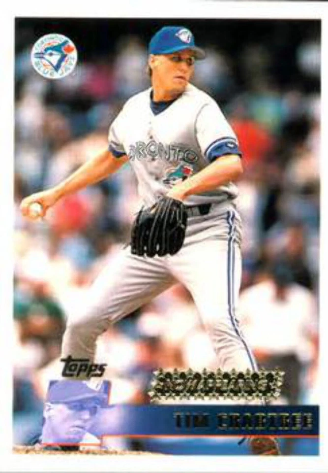 #351 Tim Crabtree - Toronto Blue Jays - 1996 Topps Baseball - Image 1 of 1