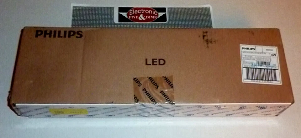 PHILIPS 559021 4A19/LED/PURPLE/G/E26/ND 6 / 1FB 4W BULBS 6 PCS PER BOX - Image 1 of 2