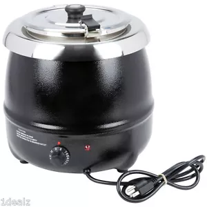 Nuevo Avantco S30 11 Qt. Calentador de calderas de sopa de encimera negro - 120V, 400W + descuento - Imagen 1 de 1