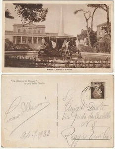 RIMINI - KURSAAL E FONTANA - VIAGG. 1933 -13440- - Imagen 1 de 1
