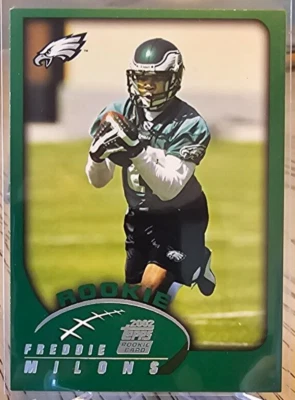 2002 Topps Freddie Milons RC #347 Eagles - Image 1 of 2