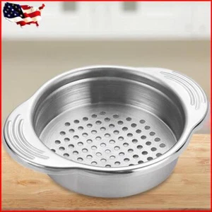 304 Stainless Steel Can Strainer Universal 3.2inch Can Colander Dishwasher Safe - Picture 1 of 11