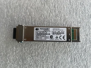 Foundry Networks 10G-XFP-LR Transceiver Module FTLX1412D3BCL-F1 Long Range - Picture 1 of 1