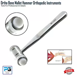 Medical Mead Hammer Mallet Orthopedic Dental Implant Bone Crushing Lifting Tools - Picture 1 of 5
