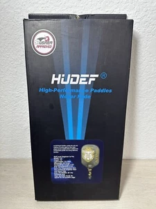 Hudef Shield Graphite Fiber Midweight Pickleball Paddel grau - Bild 1 von 2
