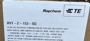 Termination Kit Raychem HVT-Z-153-SG 15kV 3 Tips New 2024 Electrical Supplies - Picture 1 of 6