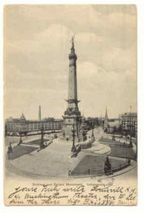 Vintage Postcard - Soldiers & Sailors Monument - Indianapolis, IN - Posted 1905 - Picture 1 of 2