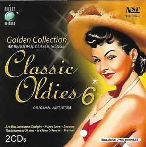 48 Golden Collection Classic Oldies Vol.6 2CD Elvis Presley Paul Anka Patti Page - Picture 1 of 5