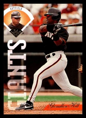 1995 Leaf Gold # 375 - Glenallen Hill - San Francisco Giants - Image 1 of 2