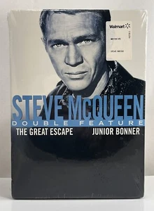 The Great Escape/Junior Bonner - Steve McQueen Double Feature - DVD - Brand New - Picture 1 of 3