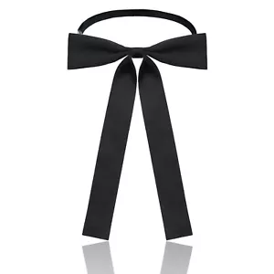 Mens Bow Tie, Western Ties for Men, Black Bowtie for Women, String Colonel Ri... - Picture 1 of 5