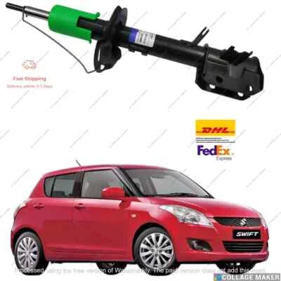Amortiguador STRUT ajuste derecho PARA SUZUKI SWIFT 2011-2017 1,2 L 1,3 L GENUINO Foto 1 de 4