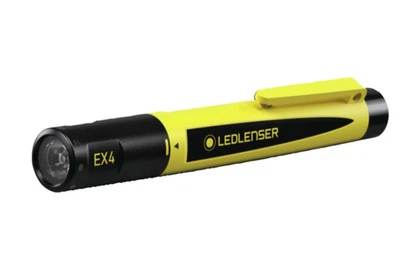 Ledlenser EX4 Taschenlampe 50lm IP68 ATEX Zonen 0/20 wasserdicht Gürtelclip