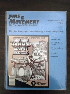 Fire & Movement Magazine #71 Jan/Feb 1991 World War II ETO Men at Arms - Picture 1 of 1