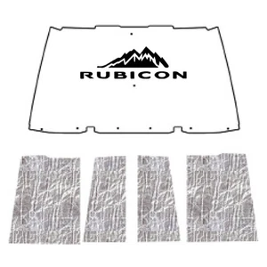 Hood Insulation Pad Heat Shield for 1996-2006 Jeep Wrangler TJ, J-040 Rubicon - Picture 1 of 11