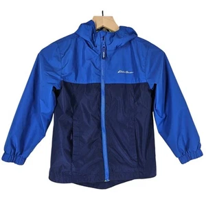 EDDIE BAUER Two tone Blue Windbreaker - Kids Size XS (5/6) - Picture 1 of 10