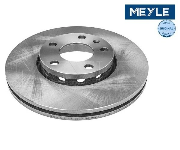 2 pieces brake disc Meyle 1155211040 front axle for Audi A4 - Image 1 of 1