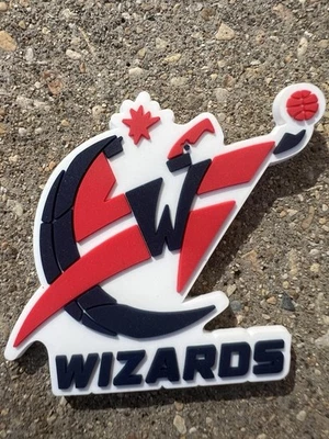 VINTAGE NBA RETRO WASHINGTON WIZARDS RUBBER STANDINGS BOARD FRIDGE MAGNET 2025 - Image 1 of 3