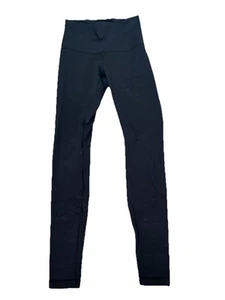 Legging Lululemon Negro Largo Completo Maravilla Bajo 28” Talla 6 - Imagen 1 de 3