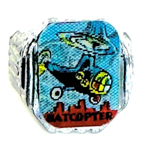 Batman "Bat Copter" Plastic Vari-Vue Flicker /Flasher Ring (Circa 1960's) - Picture 1 of 5