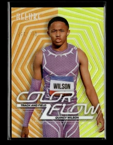 Quincy Wilson 2025 Upper Deck Allure SE Orange-Yellow 016/249 Color Flow - Bild 1 von 2