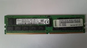 SK Hynix 32GB DDR4 2Rx4 PC4-2400T - RB2-11 Enterprise Server RAM - Picture 1 of 2