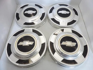 Set of 4 1973 1974 1975 1976 1977-1987 CHEVY TRUCK C/K Dog Dish HUBCAPS 10 1/2" - Picture 1 of 11