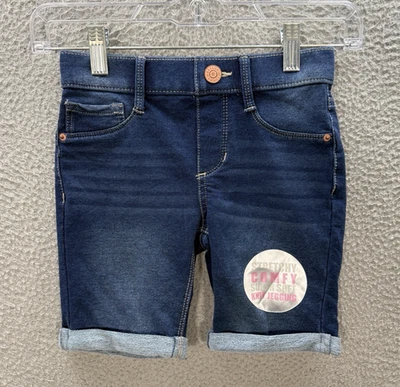 Tommy Bahama Shorts Girls Youth 7 Blue Stretchy Comfy Super Soft Knit Jegging - Image 1 of 4