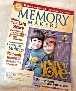 MEMORY MAKERS MAGAZINE - March 2006, Issue #60 - NEW, Vintage & NLA! - Imagen 1 de 1