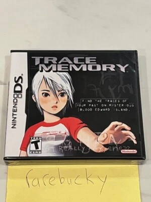 Trace Memory (Nintendo DS) NEW SEALED Y-FOLD NEAR-MINT, RARE! - Image 1 of 4