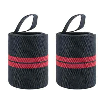 1 Pair Wristband Wrist Supports Weight Lifting Gym Training Wrist Support Straps - Image 1 of 4