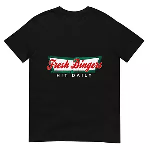 Don't Bunt Hit Fresh Dingers Funny Baseball Softball Game T-Shirt - Picture 1 of 17