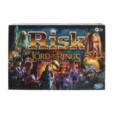 	Hasbro Gaming Risk The Lord of The Rings Trilogy Edition Strategy Family Board	 - Image 1 of 3