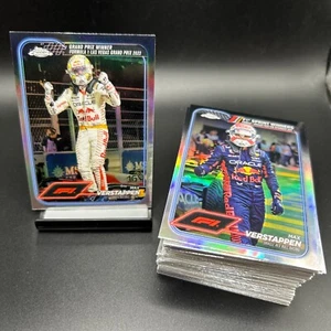 2024 Topps Chrome Formula 1 F1 - Max Verstappen Base and Parallels - Picture 1 of 28
