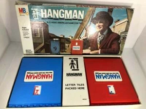 Vintage Hangman Board Game 1976 Milton Bradley 99% Complete Vincent Price - Picture 1 of 3
