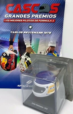 Carlos Reutemann (1978) helmet collection 1/5 new sealed Discontinued - Image 1 of 4