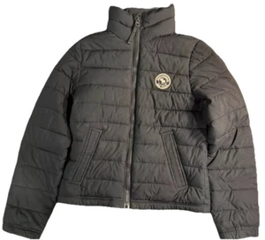 Abercrombie and Fitch Kids Full Zip Blue Puffer Jacket Size Large Boys - Picture 1 of 9