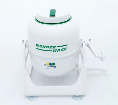 The Laundry Alternative Non-electric Mini Washing Machine Wonderwash White - Image 1 of 4